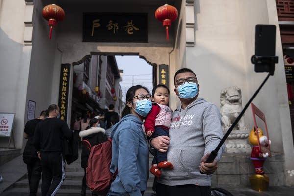 China's growth was led by strong exports and people spending their money locally.