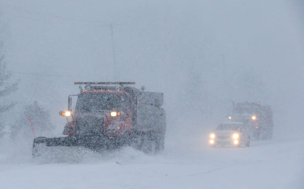 Heavy snow in Kansas City