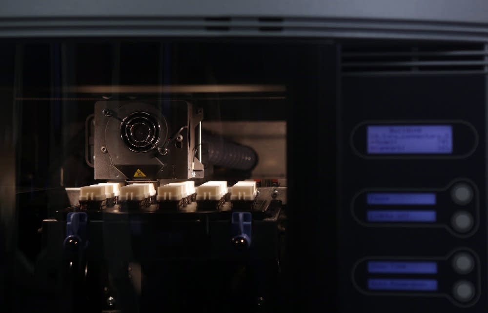 Demonstrating printer