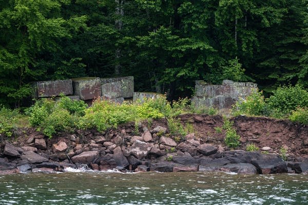 Remains of a former quarry