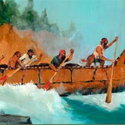 From Canoe to Canvas: Minnesota Painter Captures Voyageurs