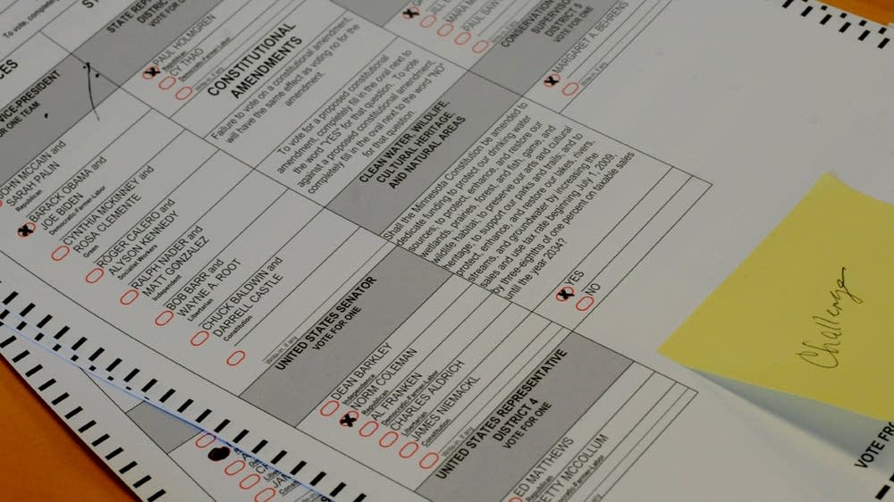 Ballot Stack Franken campaign still concerned about 'missing' ballots | MPR News