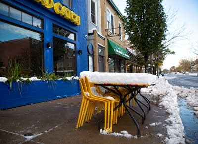 the morning after a big snow storm