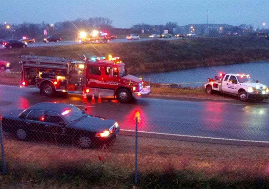 Crash scene