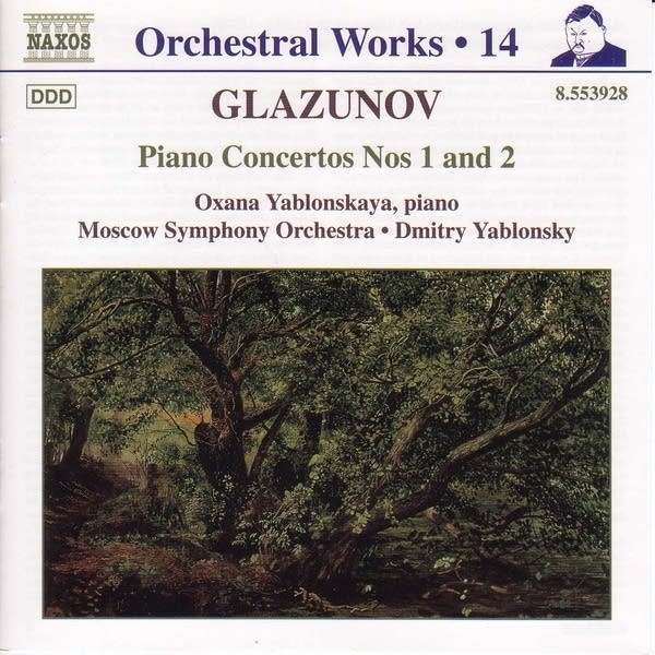 Poster Alexander Glazunov - Piano Concerto No. 1: II. Theme with Variations