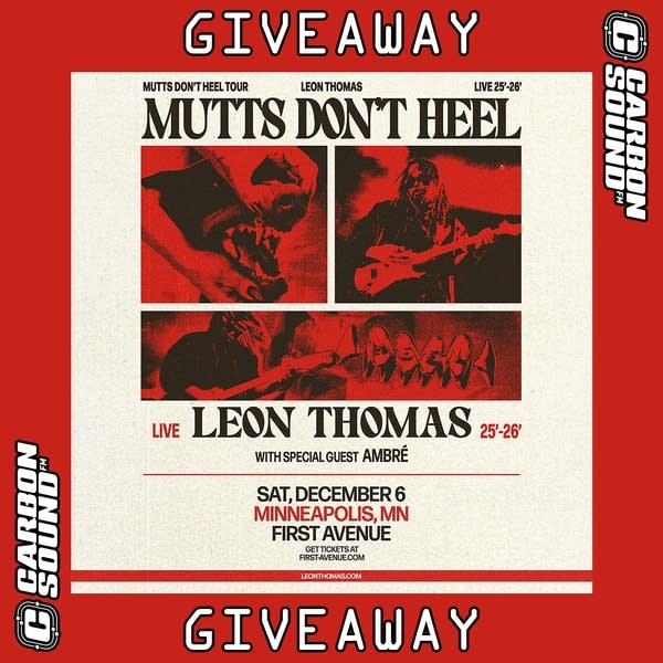 Leon Thomas will perform at First Avenue in Minneapolis on Saturday, Dec. 6.