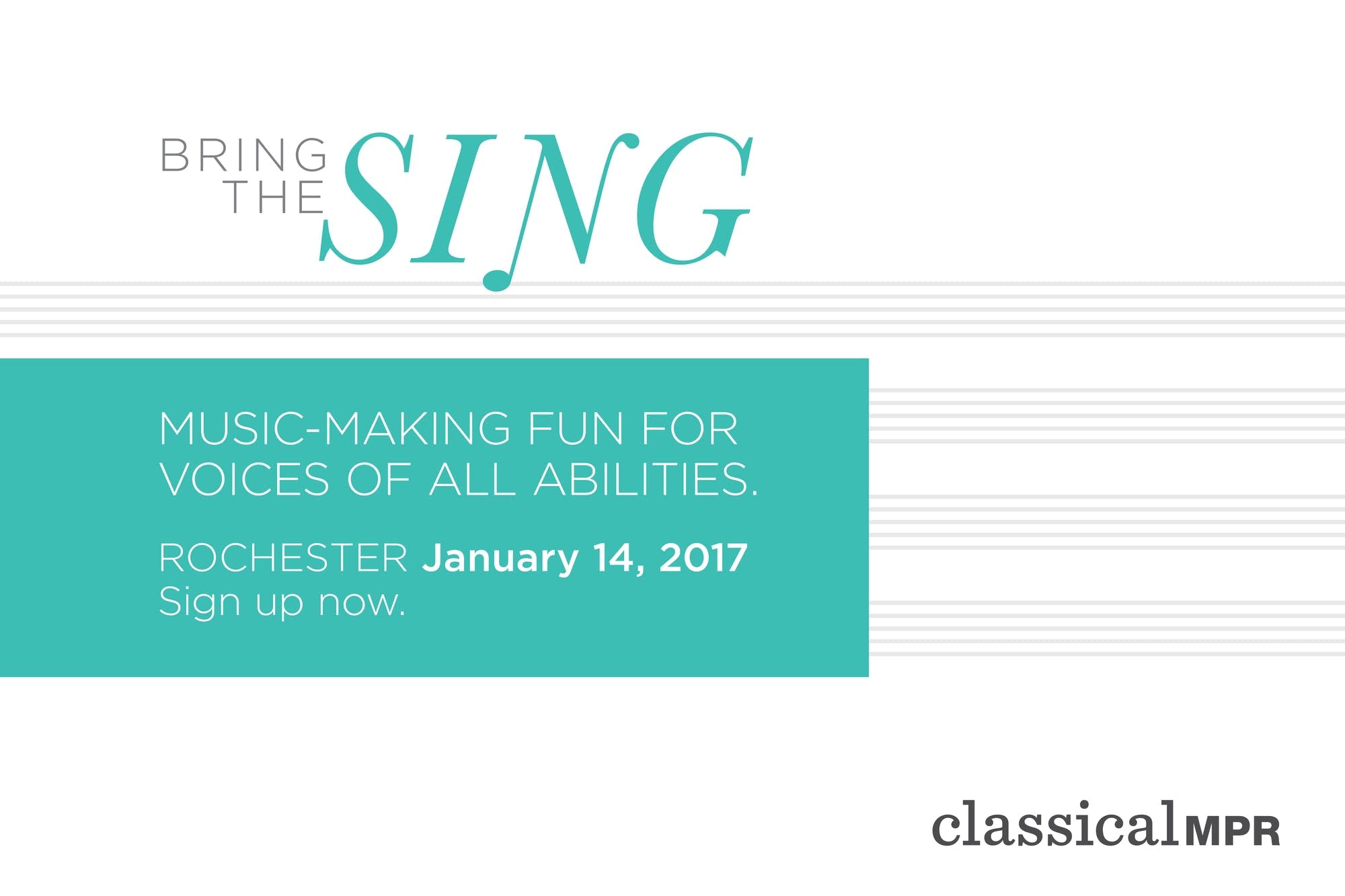 Bring the Sing - Rochester