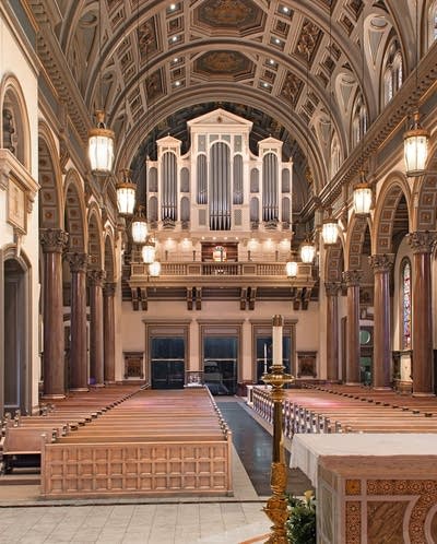 Juget-Sinclair organ at the Cathedral of the Sacred Heart in Richmond, VA