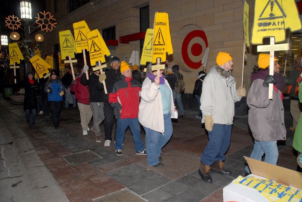 Picketers