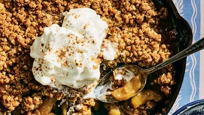 Double Crumble Apple Crisp