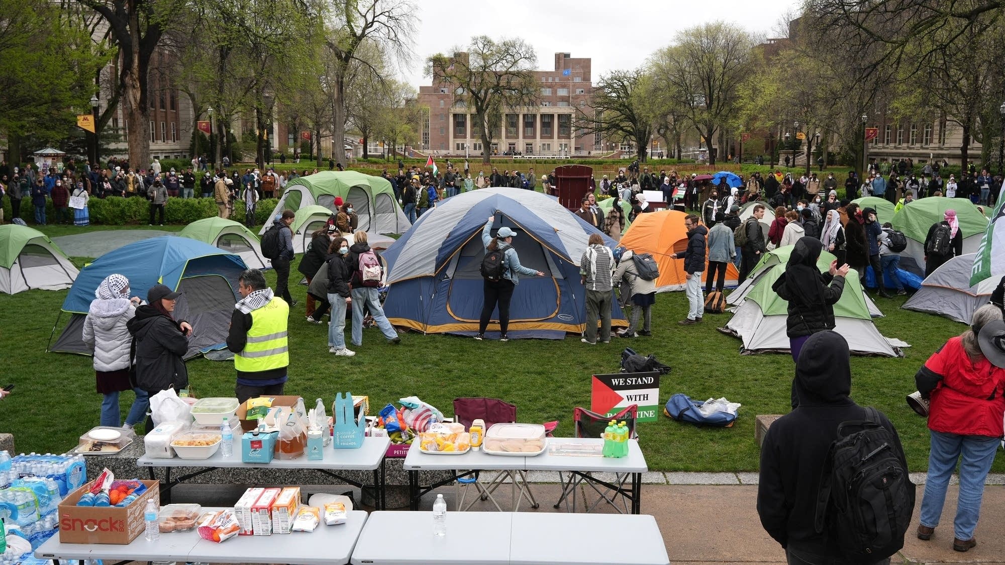 U of M buildings closed for third day as protest encampment continues - Vimarsana News