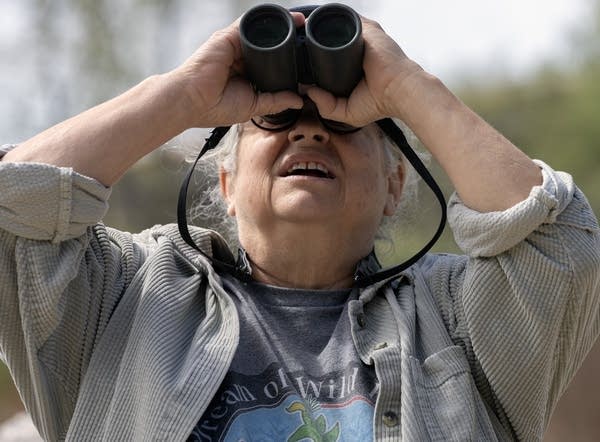 Bird watching at Wakan Tipi Center