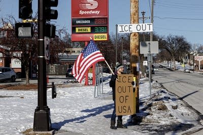ICE OUT, neighborhood