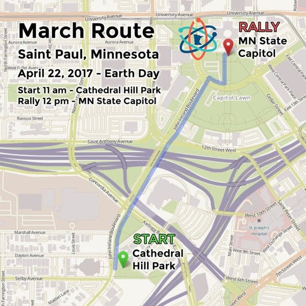 Earth Day sunshine; clouds north on Sunday