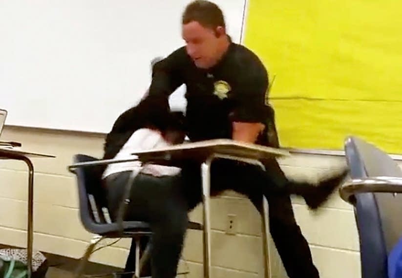S.C. officer attempts to remove student