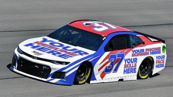 Do you need a race car to distribute your resume?