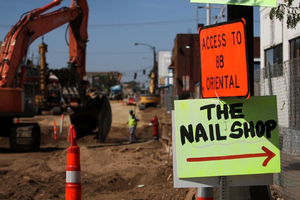 Light rail construction