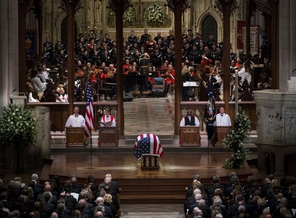 The state funeral for former President George H.W. Bush. 