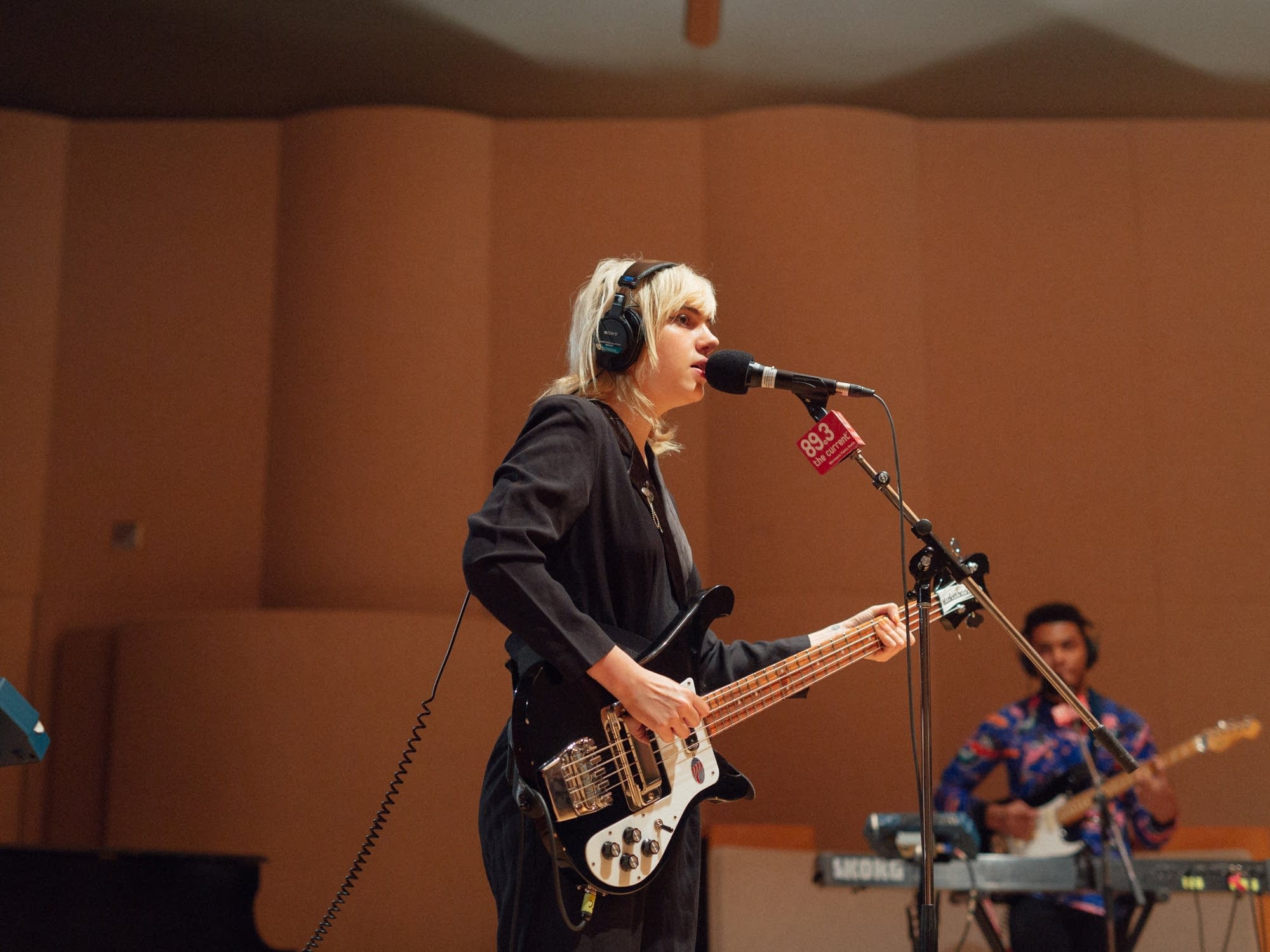 Sunflower Bean perform in The Current studio