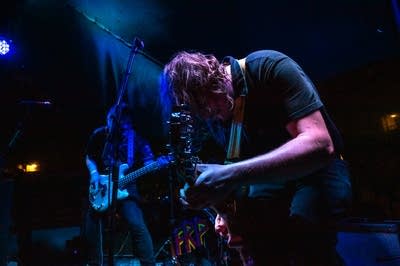 The Shackeltons on stage