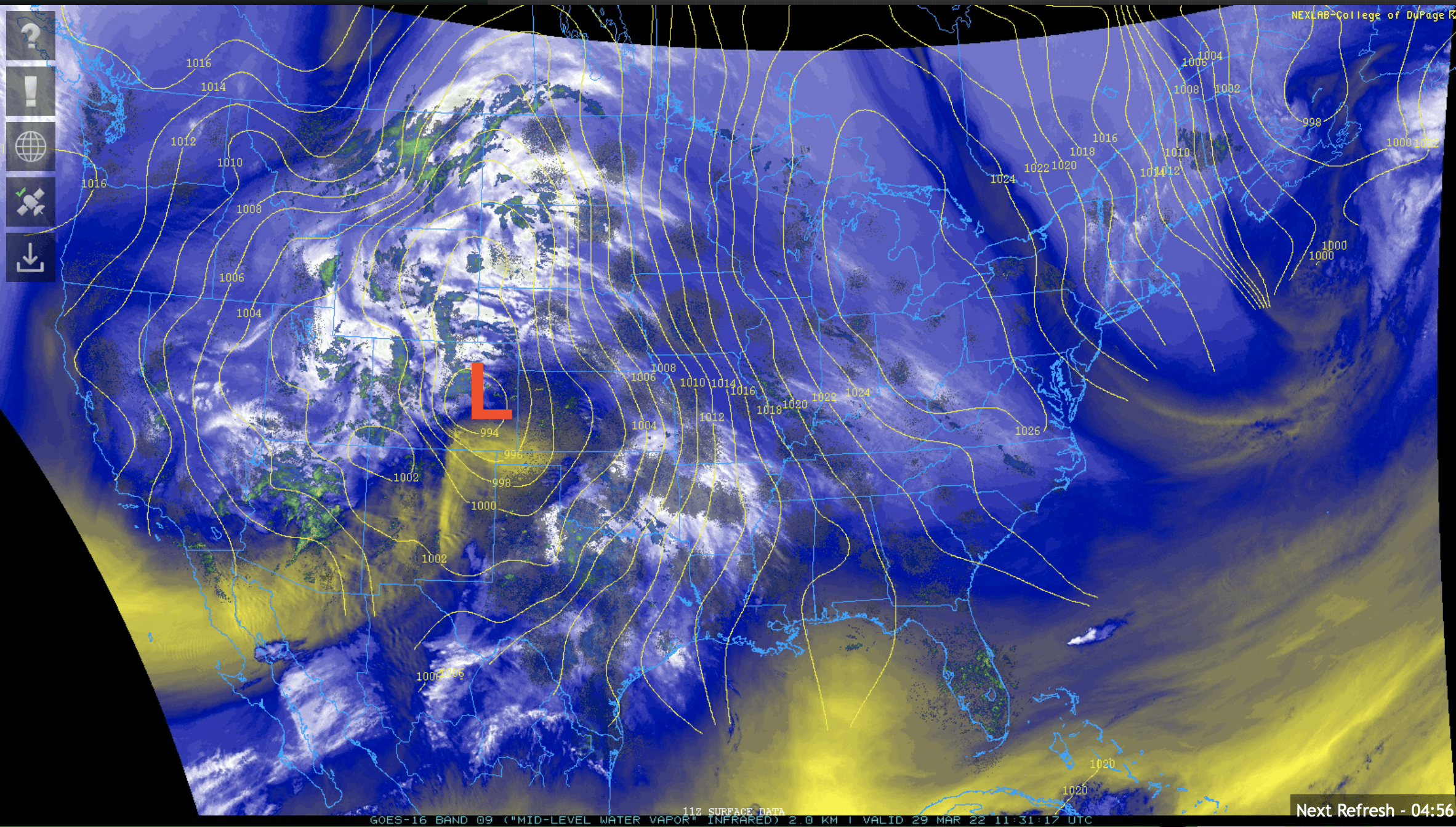 Spring storm brings rain, ice and snow Tuesday night