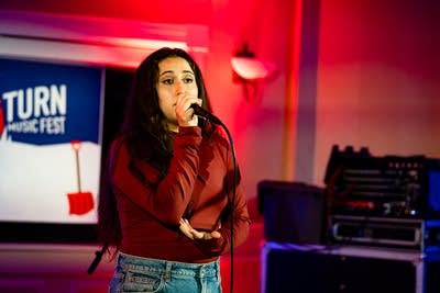 band performing on stage