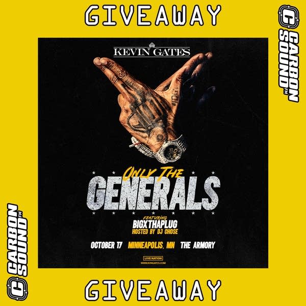 Kevin Gates will perform at The Armory in Minneapolis on Tuesday, Oct. 17.