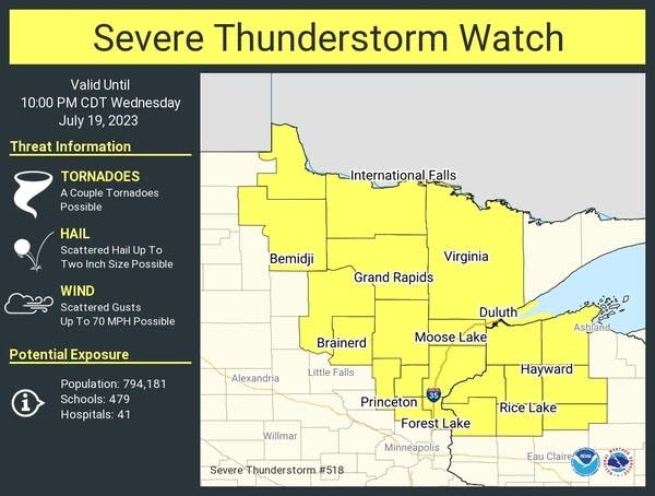 Severe thunderstorm watch