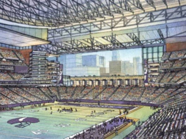 New stadium equals stimulus, Vikings say