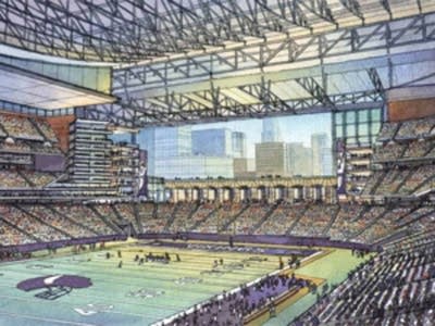 Proposed Vikings stadium