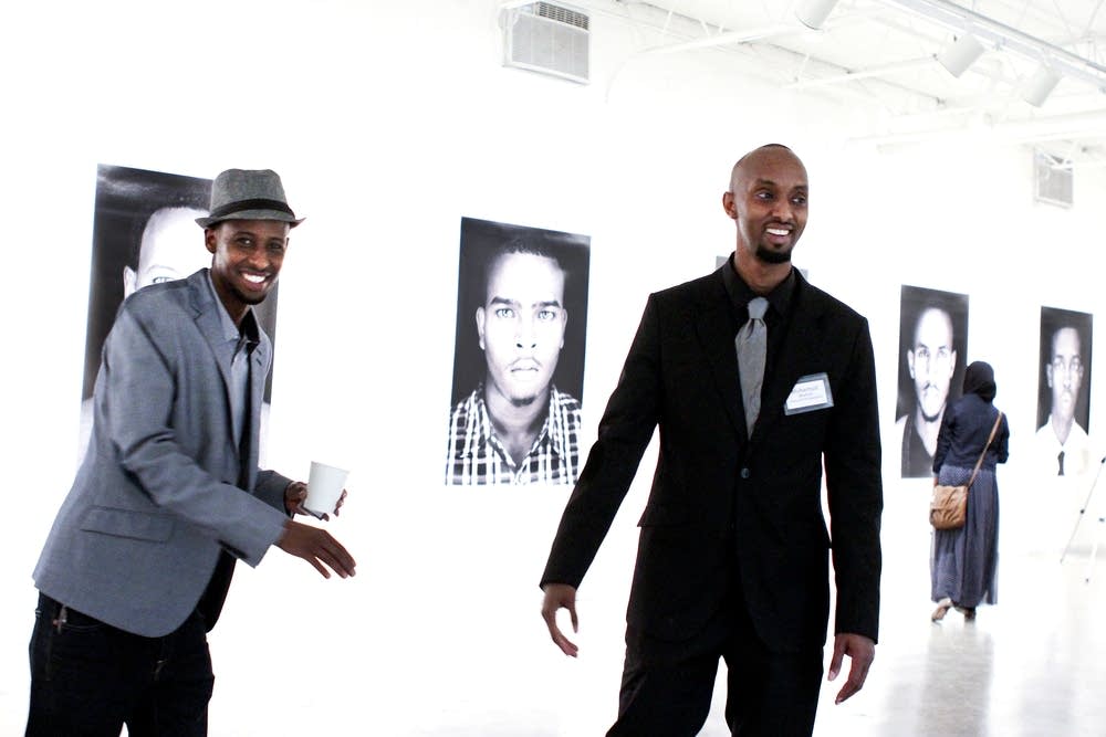 Mohamud Mumin, right, and Ahmed Hirsi