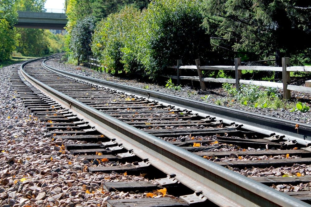Freight rail track