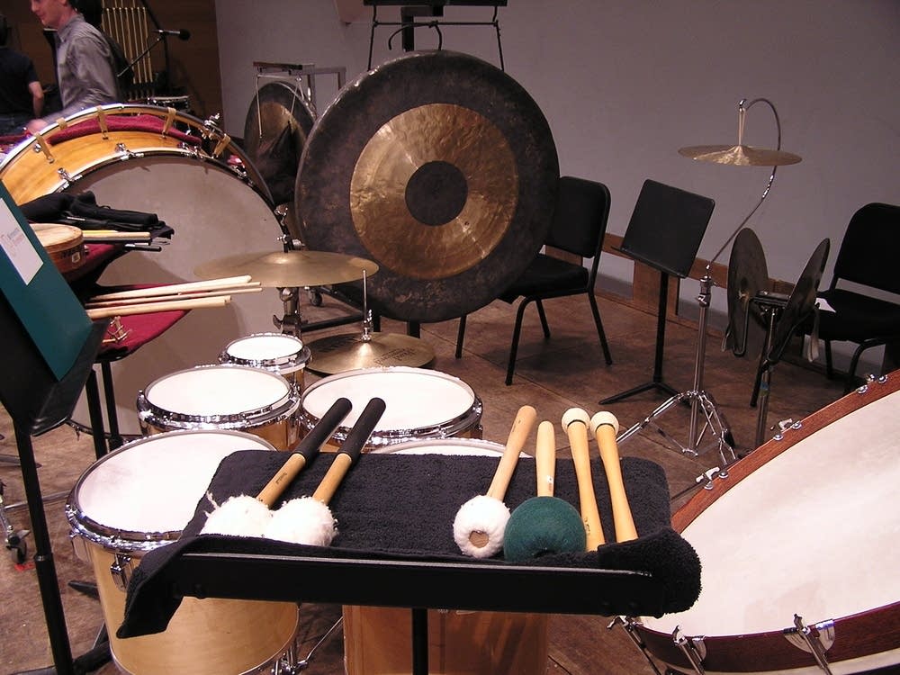 Percussion in the spotlight Minnesota Public Radio News