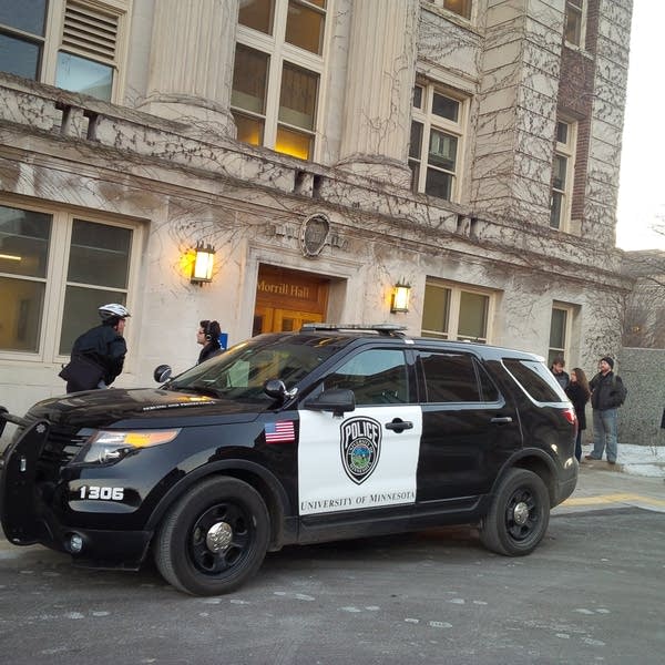 13 arrested after sit-in at U president's office