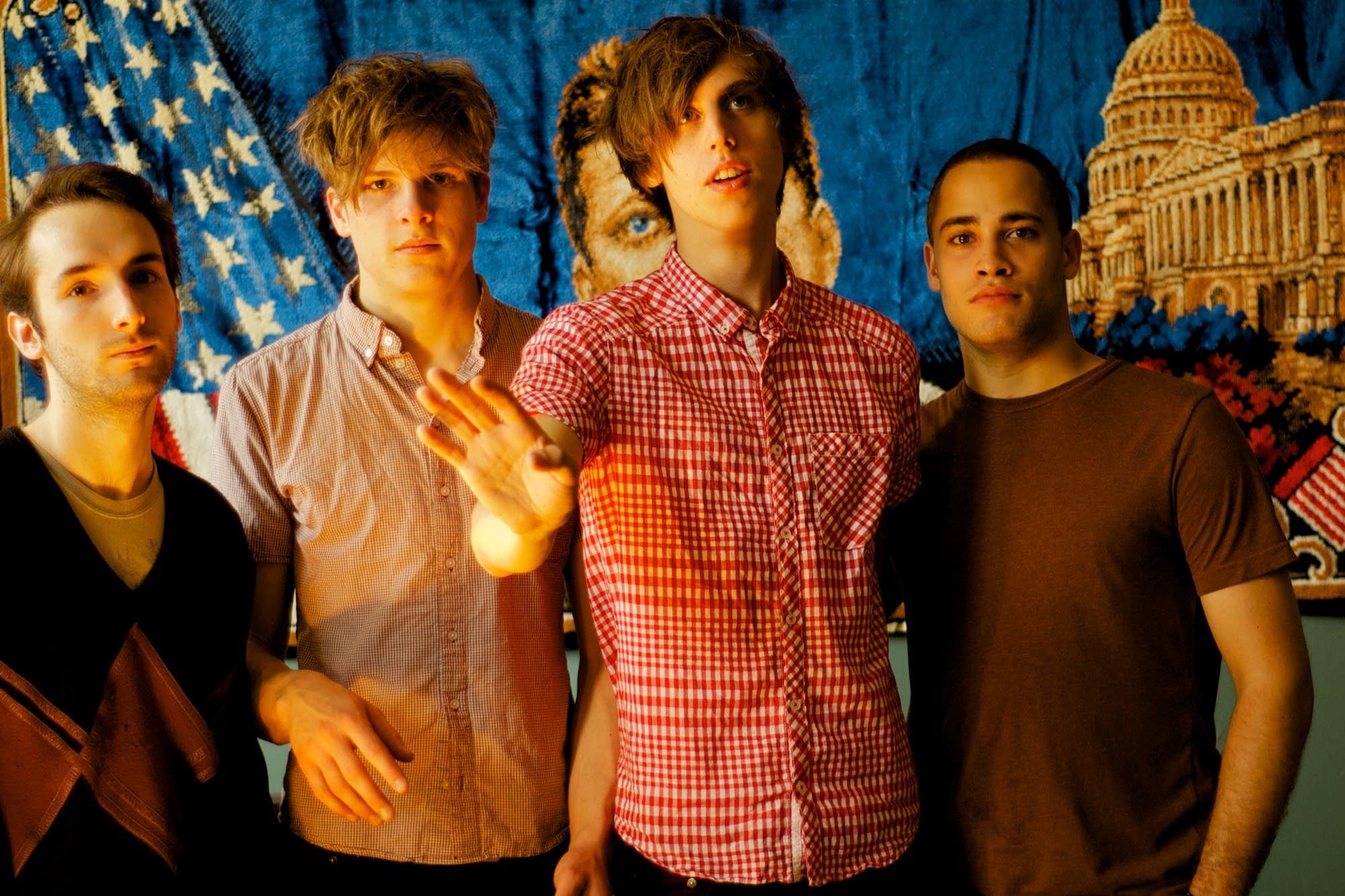 Howler performs in The Current studio