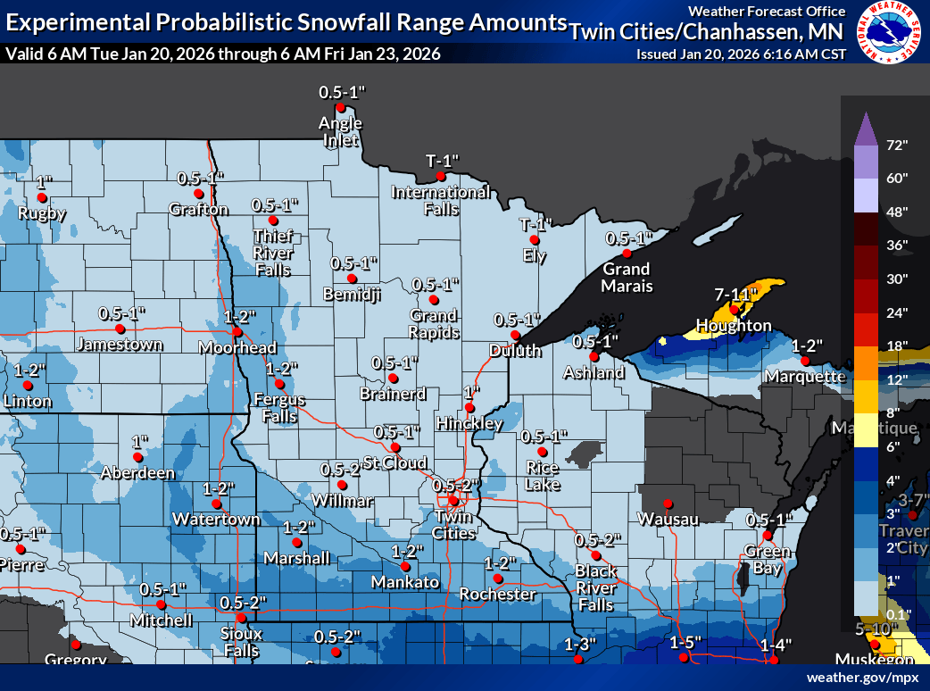 Next clipper system delivers more snow followed by the coldest air of winter