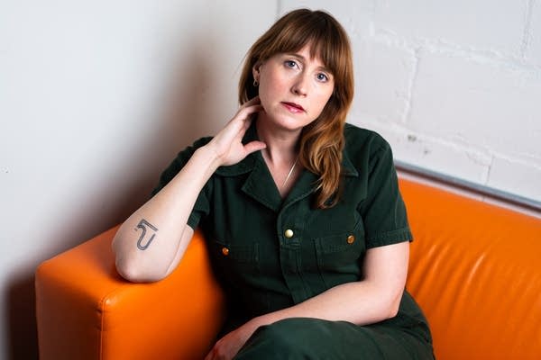 Jenn Wasner of Flock of Dimes covered Low's song "Especially Me" for the new Sub Pop compilation 'Maximum MN." Here, she poses for a portrait ahead of The Current's Microshow at Cloudland Theater in Minneapolis on Monday, April 20, 2026.