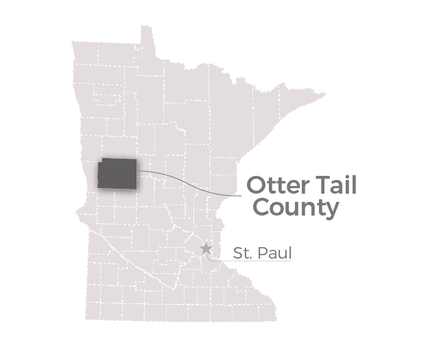 Map: Otter Tail County