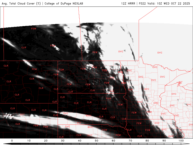 Cool, breezy with decreasing clouds Wednesday 