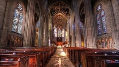 1934 Aeolian-Skinner organ at Grace Episcopal Cathedral, San Francisco,...