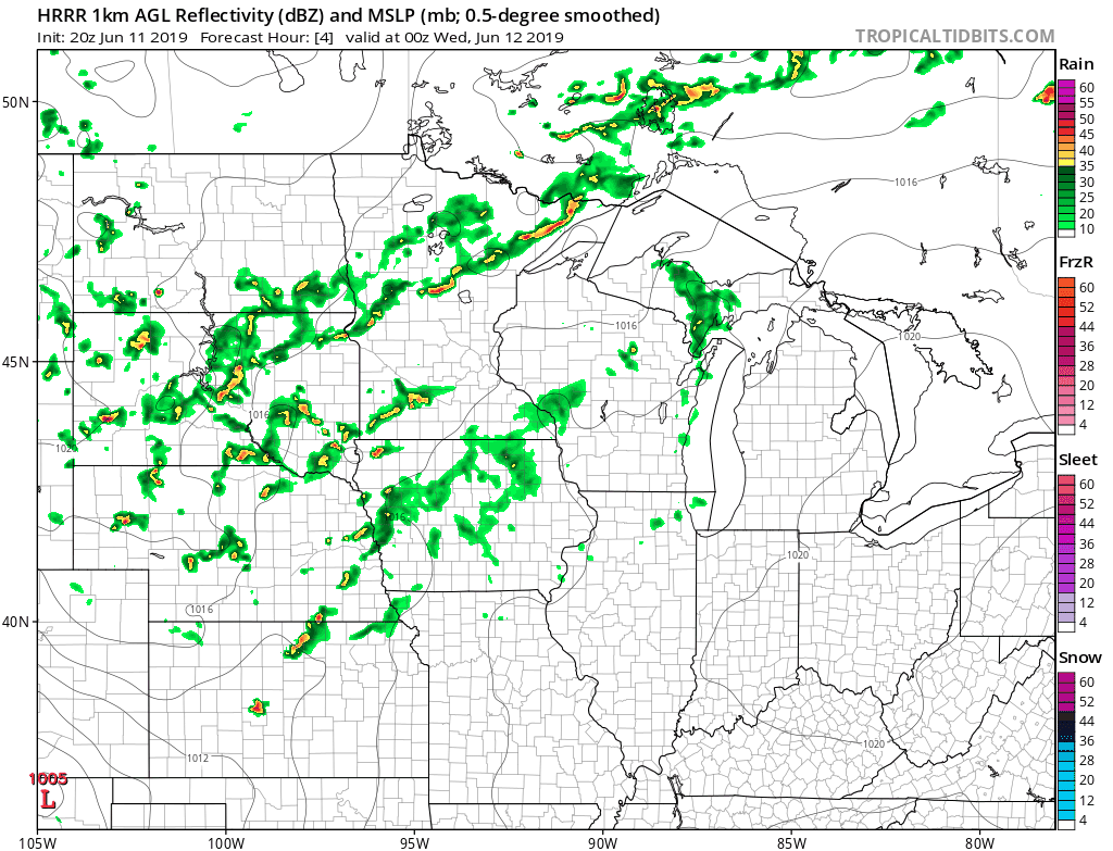 Showery night; sun returns; dodging T-Storms Friday and Saturday