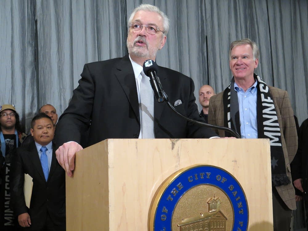 Minnesota United FC team owner Bill McGuire