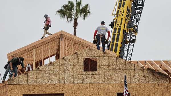 Residential construction is being hampered by high mortgage rates.