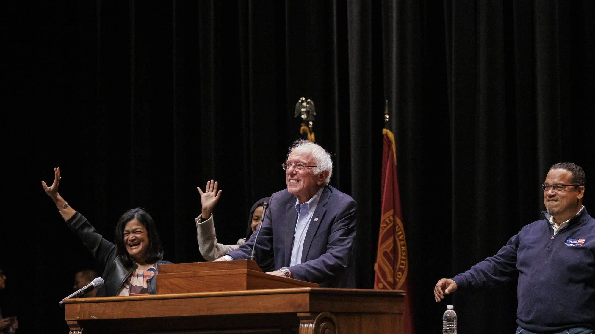 Bernie Sanders stumps for Keith Ellison in Minnesota | MPR News