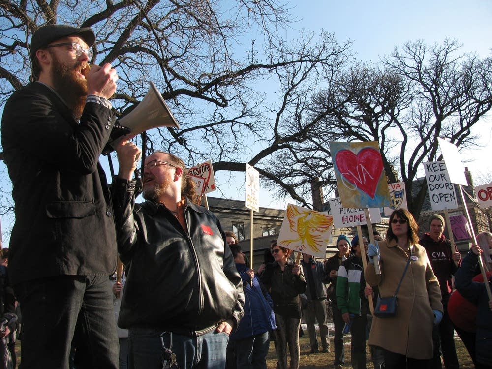 Rally at College of VIsual Arts