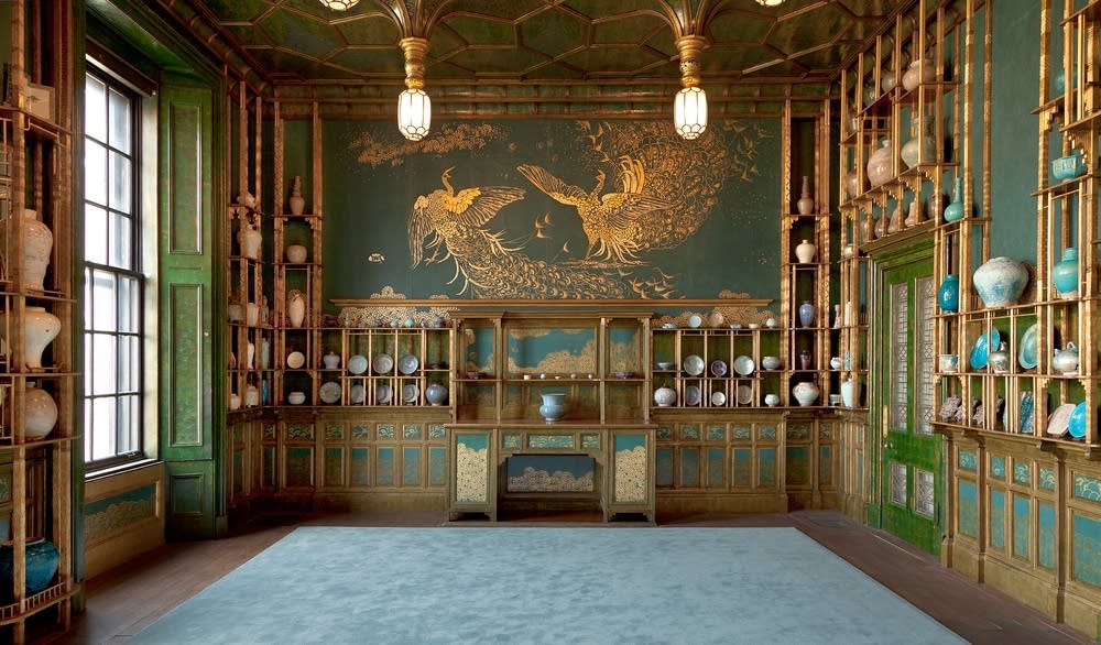 絵画　room Betrayal in blue: the story of the world-famous Peacock Room | The