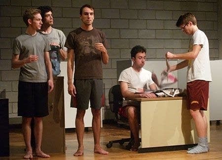 Students rally for their theater education