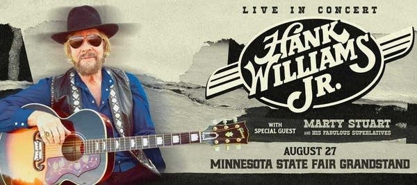 hank williams jr. poster for state fair