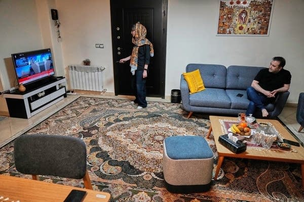 Iran US One Couple's Fears