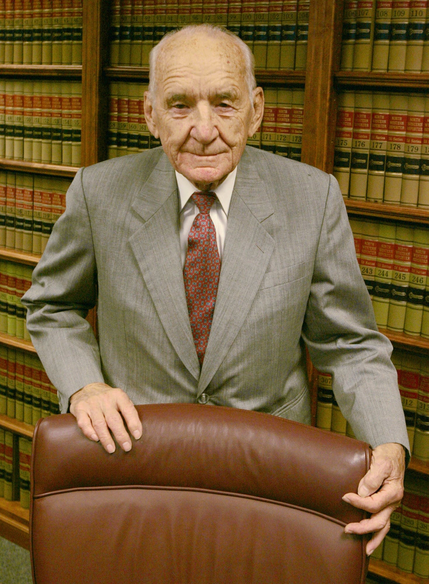 Retired Judge Miles Lord in 2005